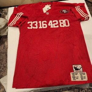Vintage Mitchell & Ness NFL 49ers Of The Century Jersey Size 56 Xxxl. With Tags
